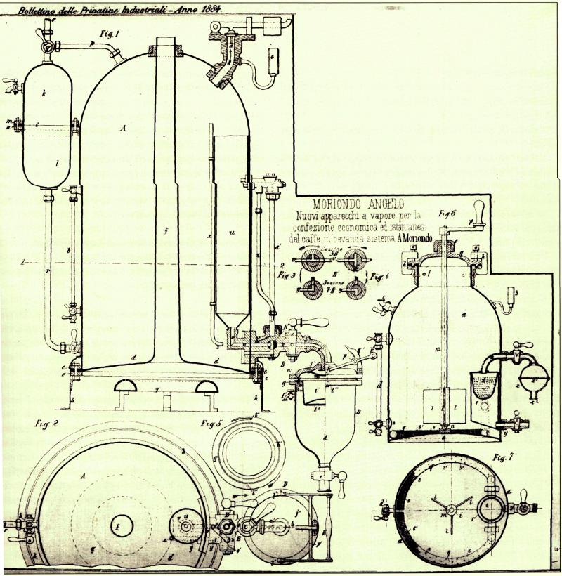 brevetto Espresso-machine