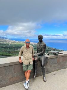 Mirador di Humboldt, con una bella scultura in bronzo di Ana Lilia Martin